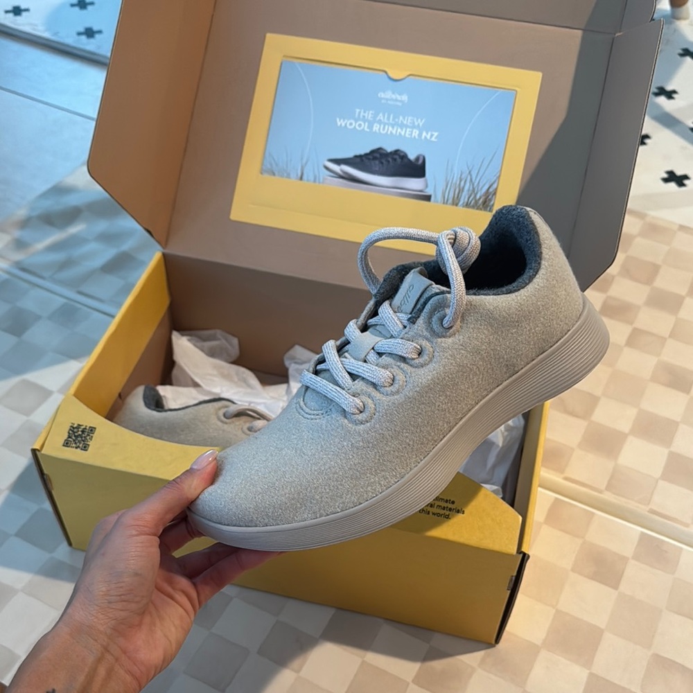 Allbirds Light Gray Wool Sneakers